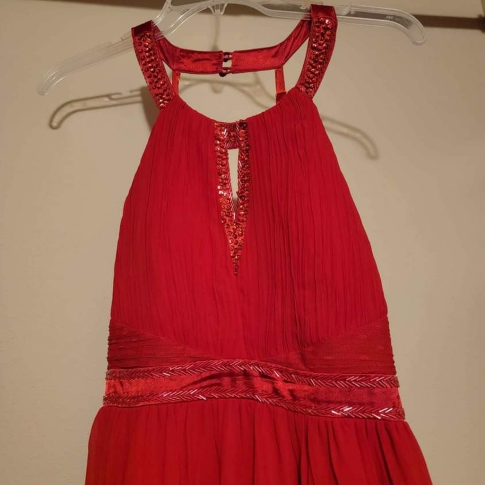 Red Ball Gown
